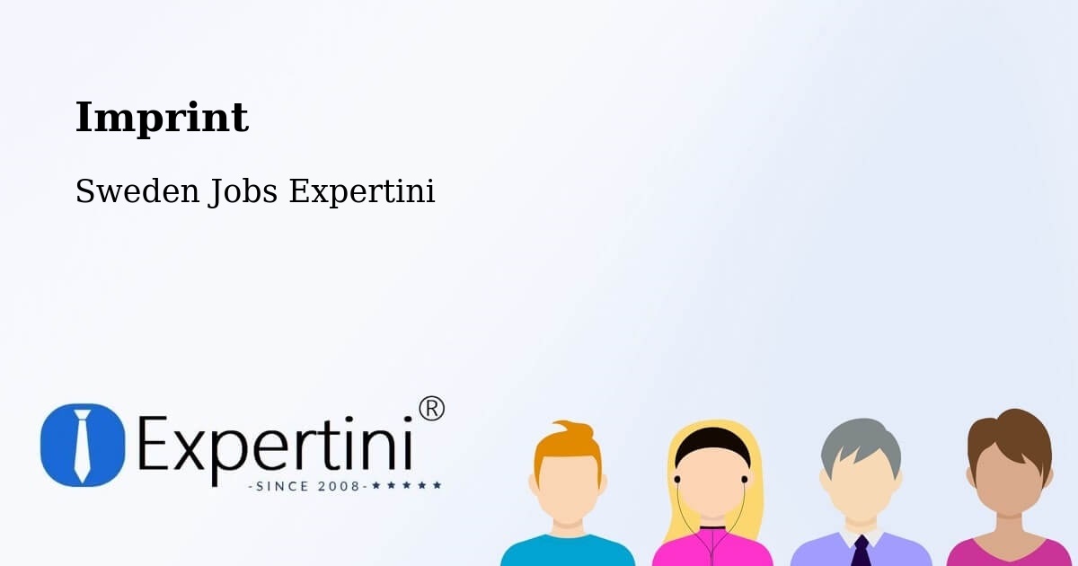 Imprint – Södertälje - Sweden Jobs Expertini